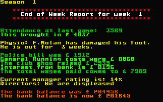 Graduate Manager atari screenshot